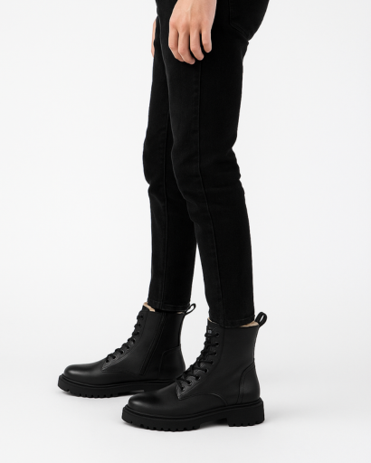 Bottes de Combat pour Femme – Style Urbain et Semelle Antidérapante