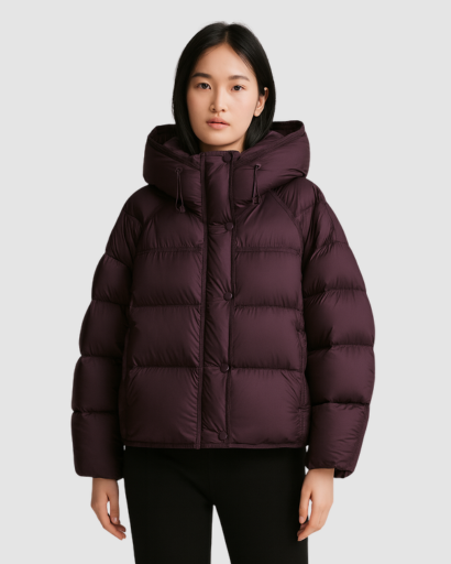 Parka Doudoune Courte Femme – Style Puffer Compact et Ultra-Chaud