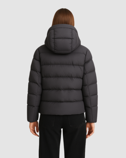 Parka Doudoune Courte Femme – Style Puffer Compact et Ultra-Chaud