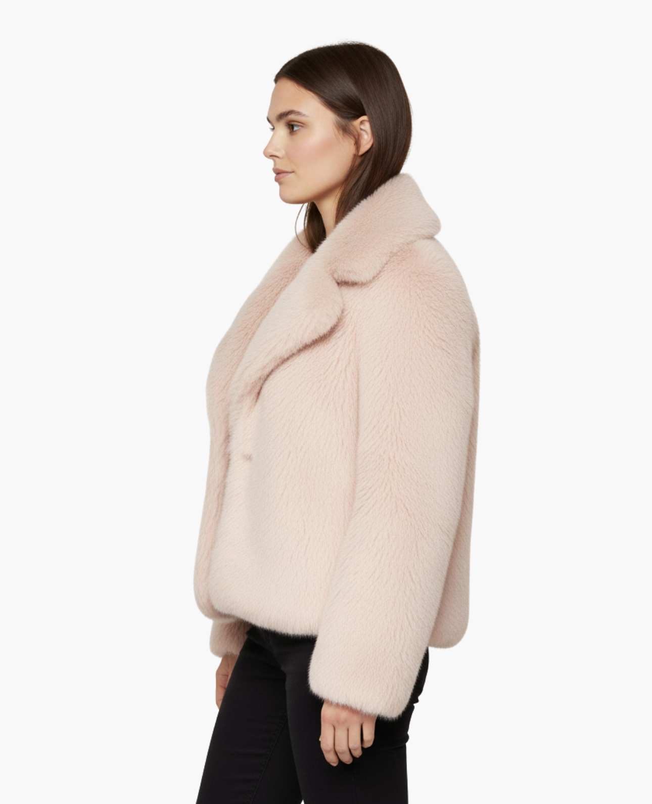 Manteau Femme Fourrure Synthétique | Élégance Classique et Douceur Luxe