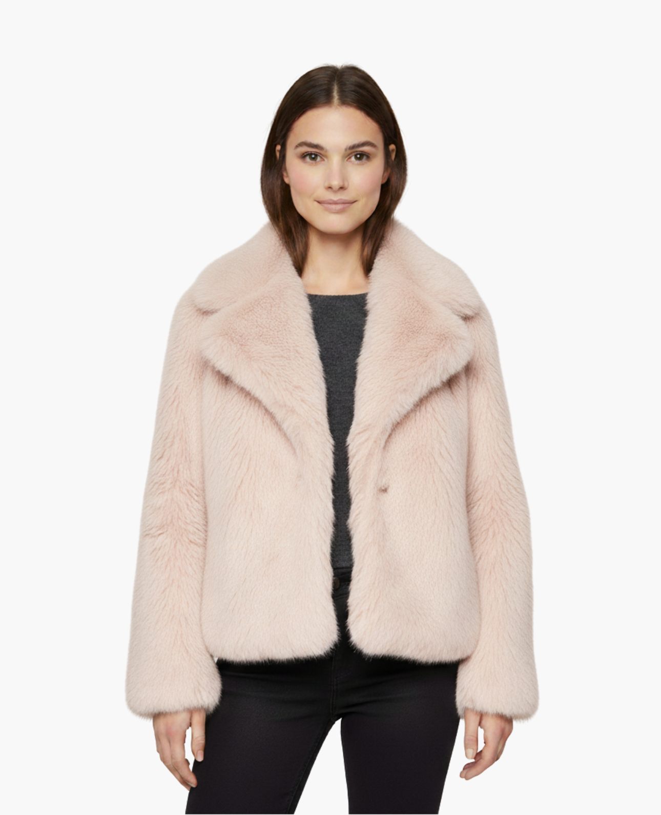 Manteau Femme Fourrure Synthétique | Élégance Classique et Douceur Luxe