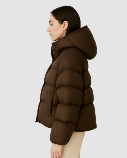 Parka Doudoune Courte Femme – Style Puffer Compact et Ultra-Chaud