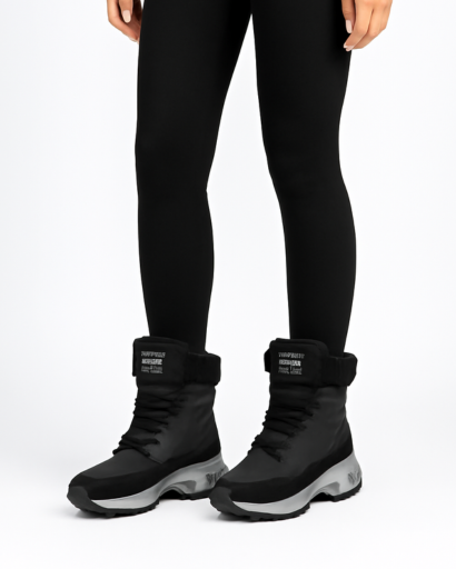 Bottes de Neige pour Femme Doublées en Polaire