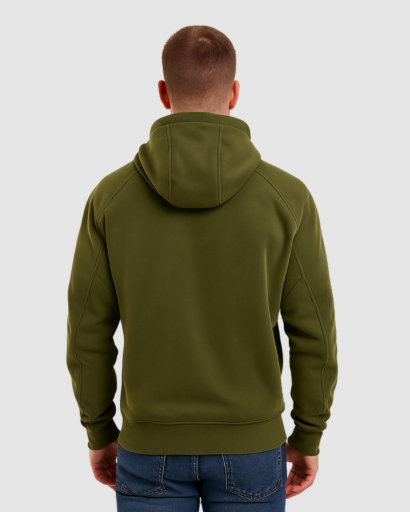 Sweat à Capuche Homme avec Poche Kangourou – Style Utilitaire