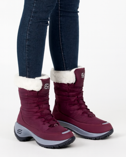 Bottes de Neige pour Femme Doublées en Polaire