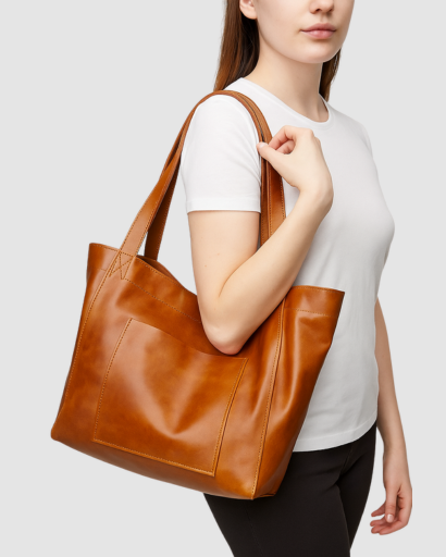 Sac à Épaule en Cuir – Élégance Intemporelle et Fonctionnalité Moderne