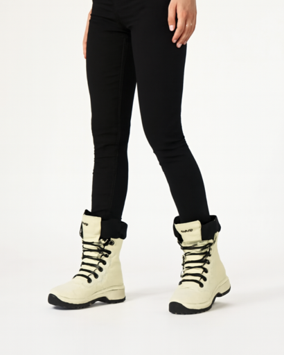 Bottes de Neige pour Femme Doublées en Polaire