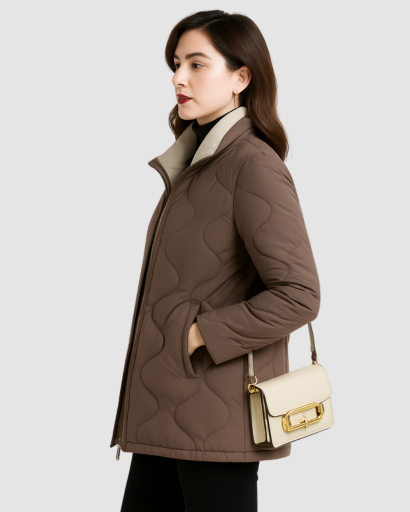 Veste Matelassée Femme – Élégance Confortable pour l’Hiver