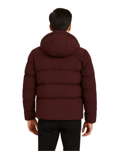 Parka Matelassée à Capuche pour Homme | Isolation Thermique et Protection Imperméable