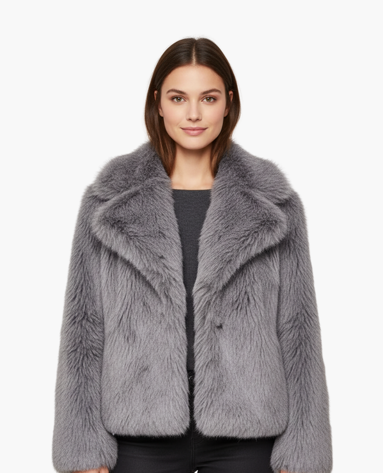 Manteau Femme Fourrure Synthétique | Élégance Classique et Douceur Luxe