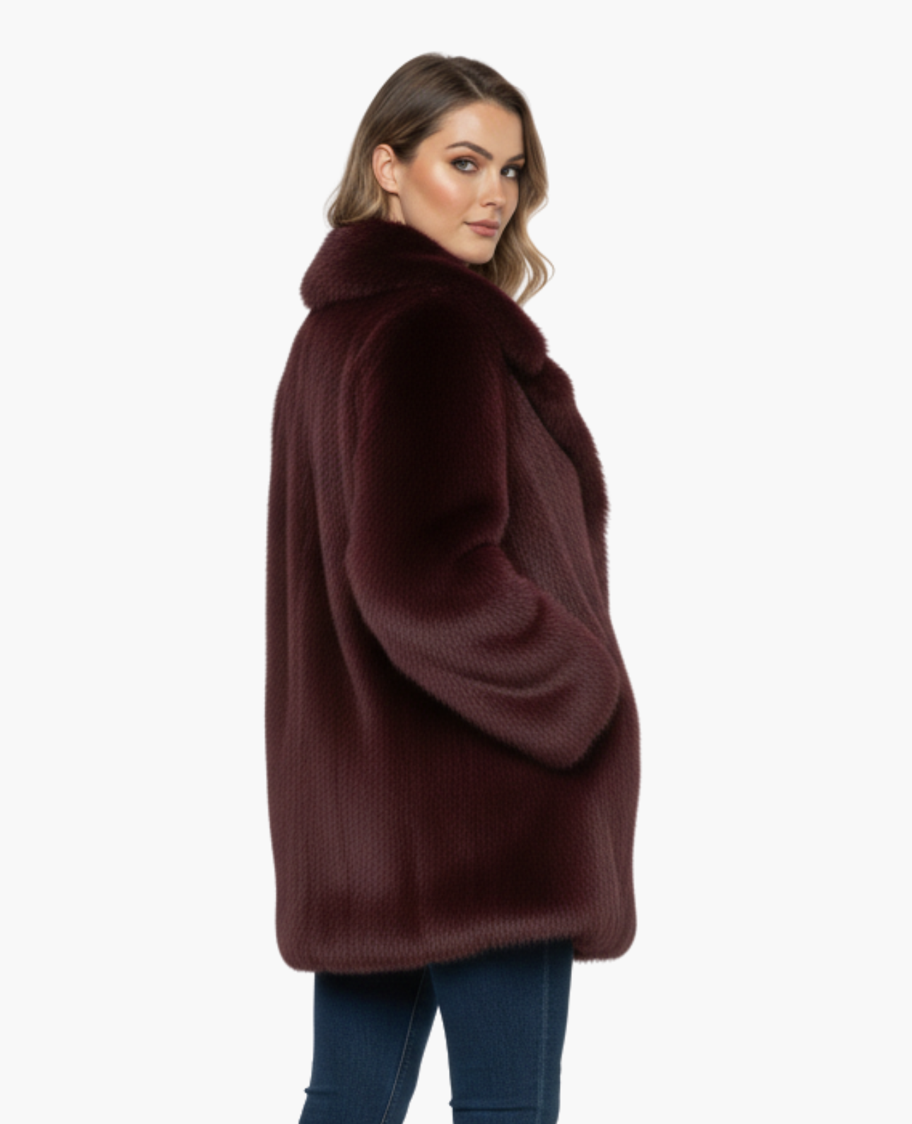 Manteau Femme Fourrure Synthétique | Élégance Classique et Douceur Luxe