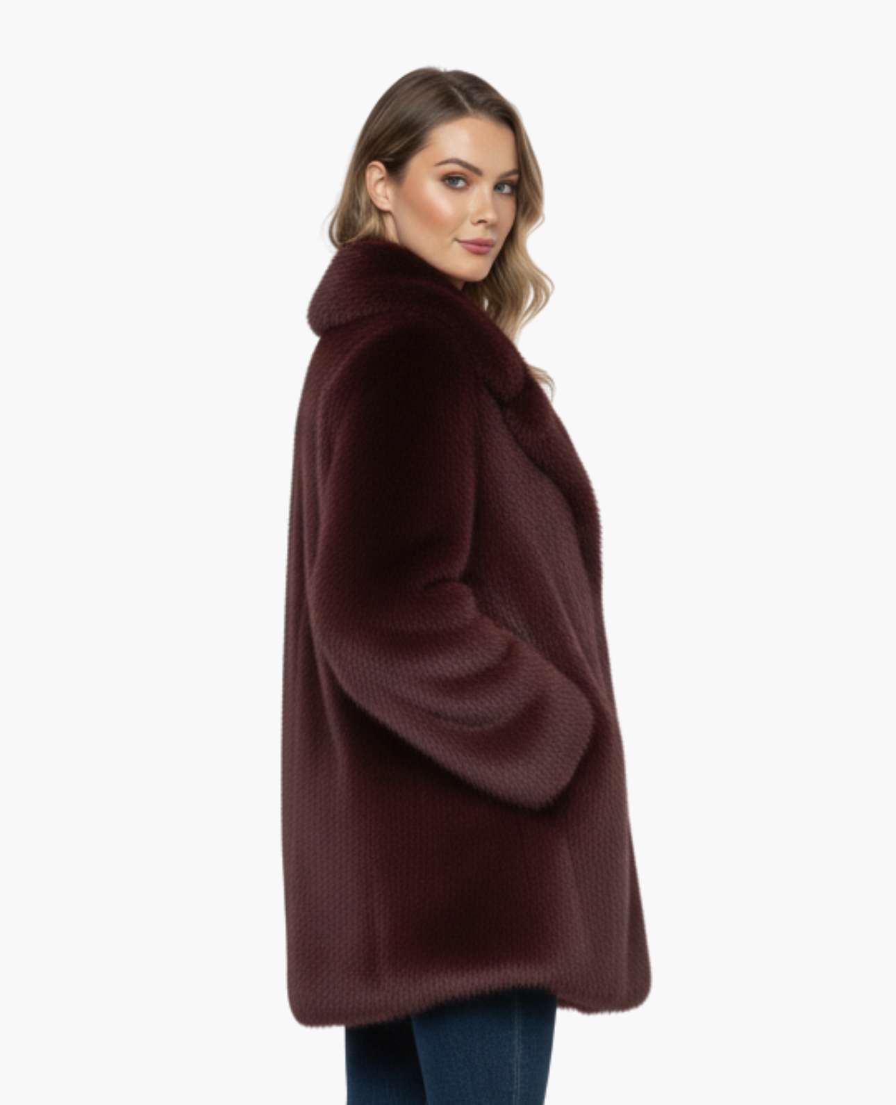 Manteau Femme Fourrure Synthétique | Élégance Classique et Douceur Luxe