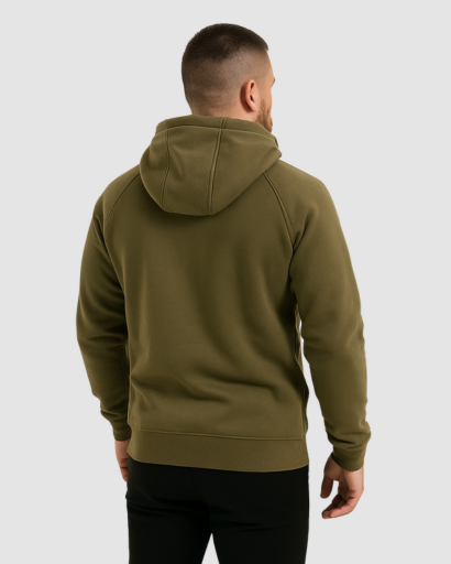 Sweat à Capuche Homme avec Poche Kangourou – Style Utilitaire