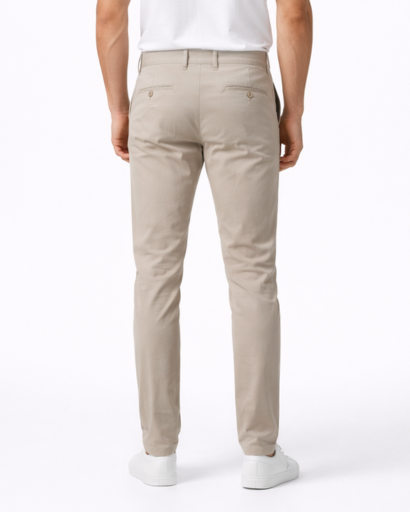 Pantalon homme coupe slim – pantalon casual élégant et moderne