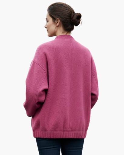 Veste Femme Teddy Fleece Coupe Ample – Style Doux & Moderne | Confort Automne Hiver