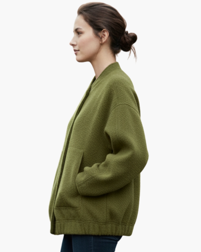Veste Femme Teddy Fleece Coupe Ample – Style Doux & Moderne | Confort Automne Hiver