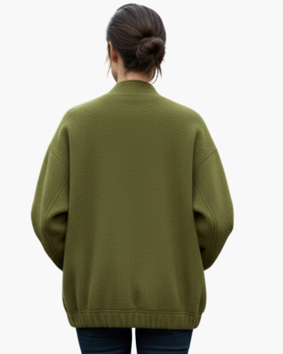 Veste Femme Teddy Fleece Coupe Ample – Style Doux & Moderne | Confort Automne Hiver