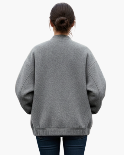 Veste Femme Teddy Fleece Coupe Ample – Style Doux & Moderne | Confort Automne Hiver