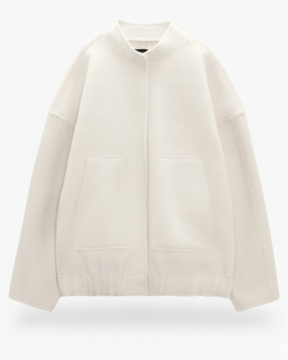 Veste Femme Teddy Fleece Coupe Ample – Style Doux & Moderne | Confort Automne Hiver
