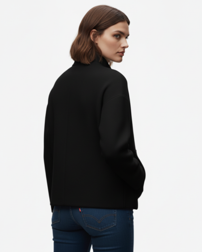Veste Femme Teddy Fleece Coupe Ample – Style Doux & Moderne | Confort Automne Hiver
