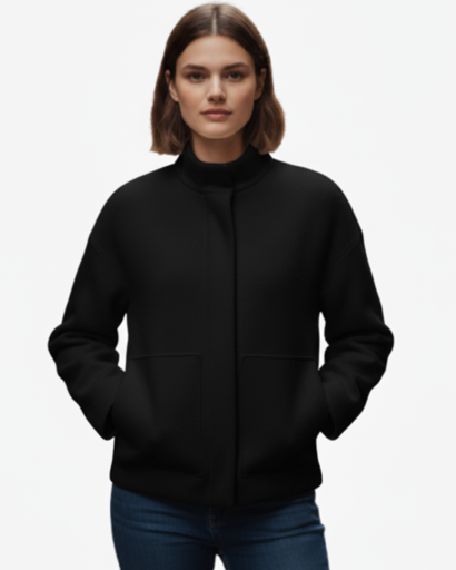 Veste Femme Teddy Fleece Coupe Ample – Style Doux & Moderne | Confort Automne Hiver