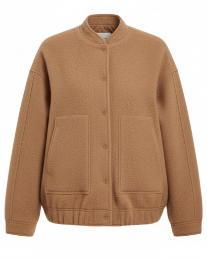 Veste Femme Teddy Fleece Coupe Ample – Style Doux & Moderne | Confort Automne Hiver