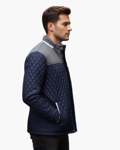 Veste Matelassée Homme | Légère & Chaude – Style Élégant d’Automne