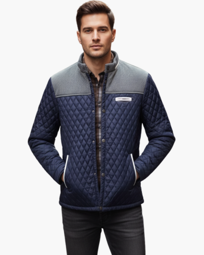 Veste Matelassée Homme | Légère & Chaude – Style Élégant d’Automne