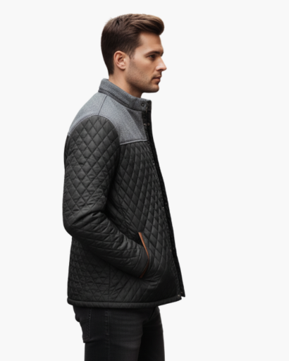 Veste Matelassée Homme | Légère & Chaude – Style Élégant d’Automne