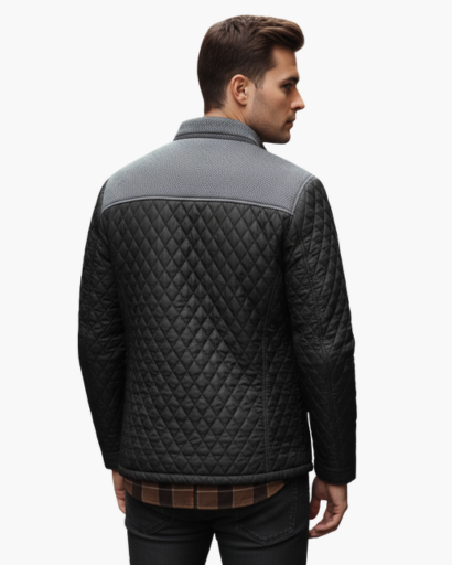 Veste Matelassée Homme | Légère & Chaude – Style Élégant d’Automne