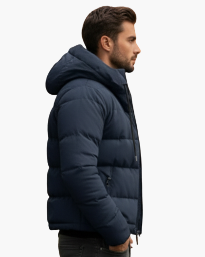 Doudoune Homme Classique à Capuche