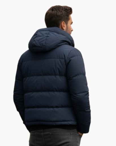 Doudoune Homme Classique à Capuche