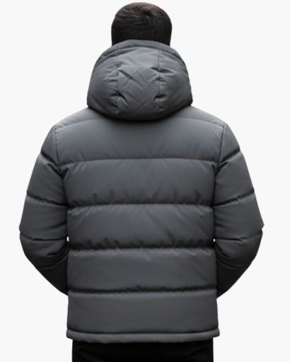 Doudoune Homme Classique à Capuche