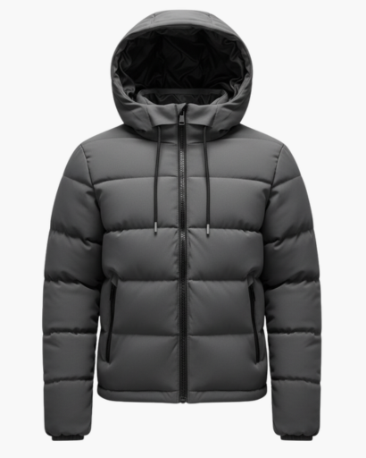 Doudoune Homme Classique à Capuche