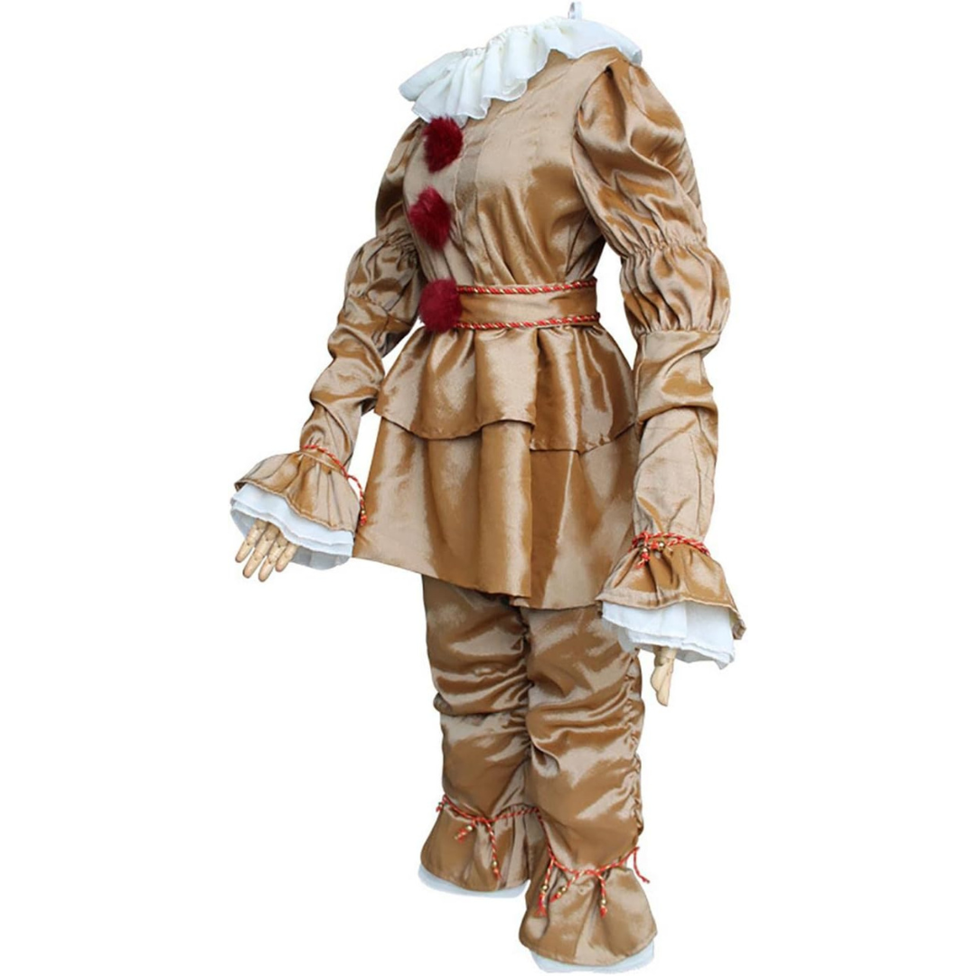 Costume clown Halloween vintage - vue principale
