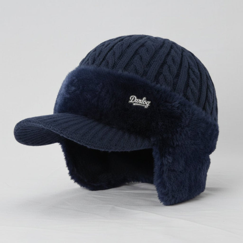 Chapka d'hiver vue de profil