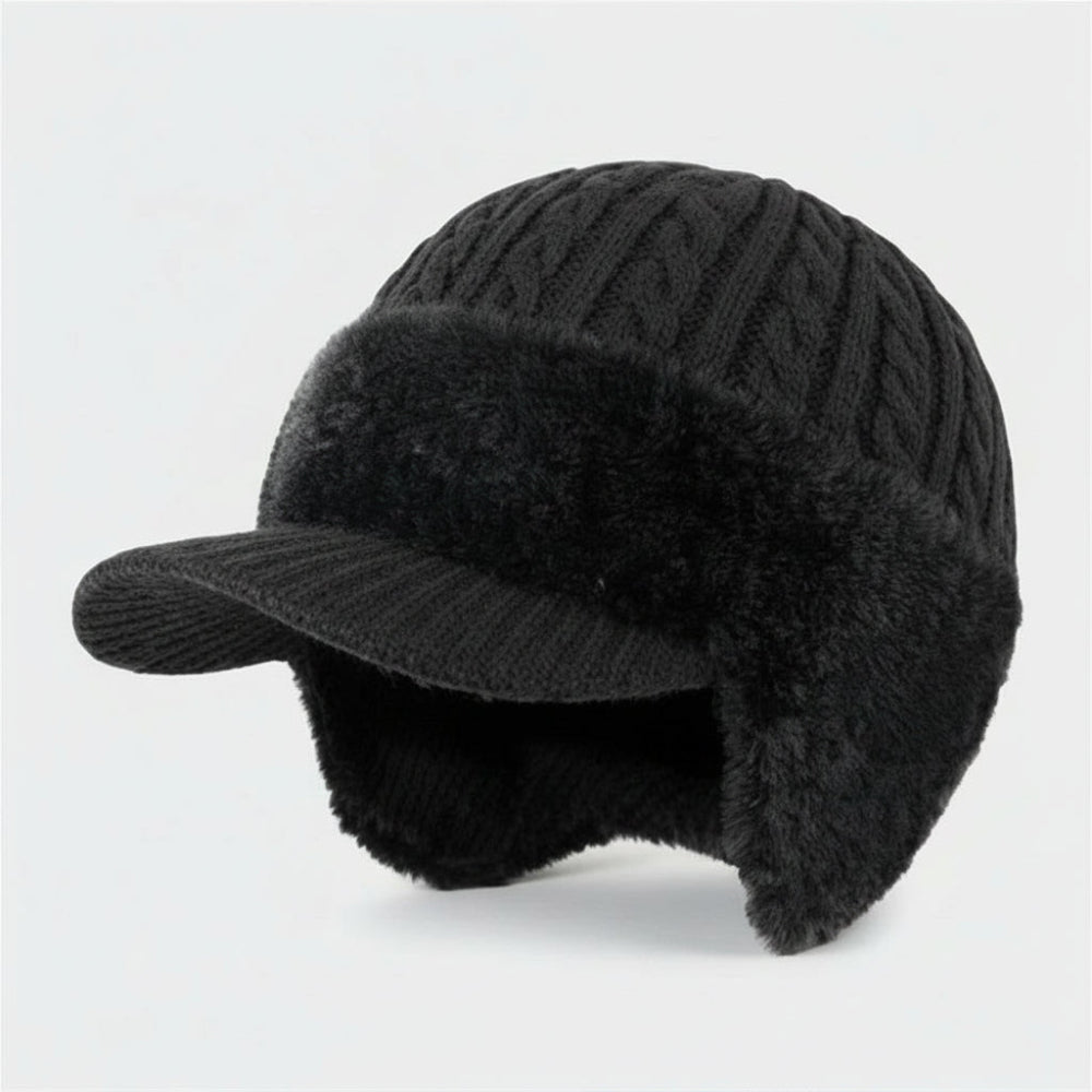 Chapka d'hiver portée vue lifestyle