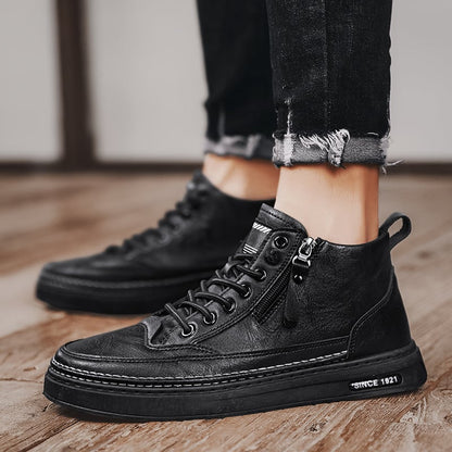 bottines homme, vue arrière