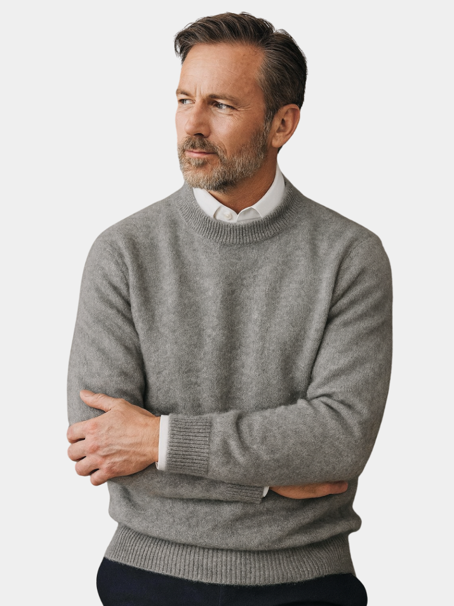 Pull élégant en cachemire, vue d'ensemble