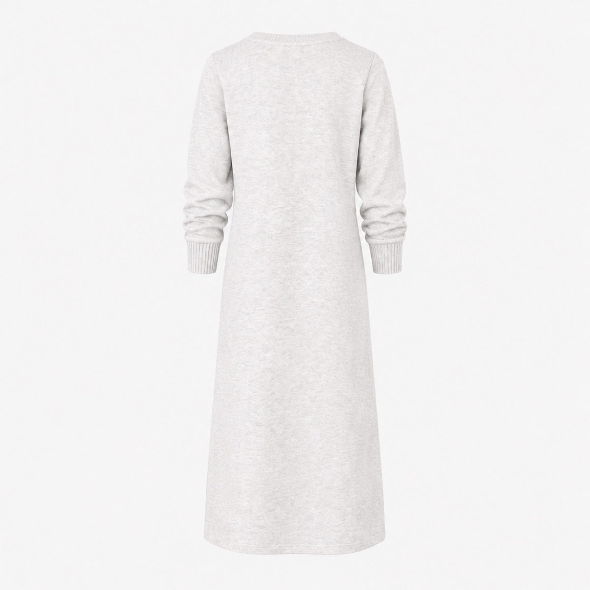 robe femme col v blanc, vue de dos