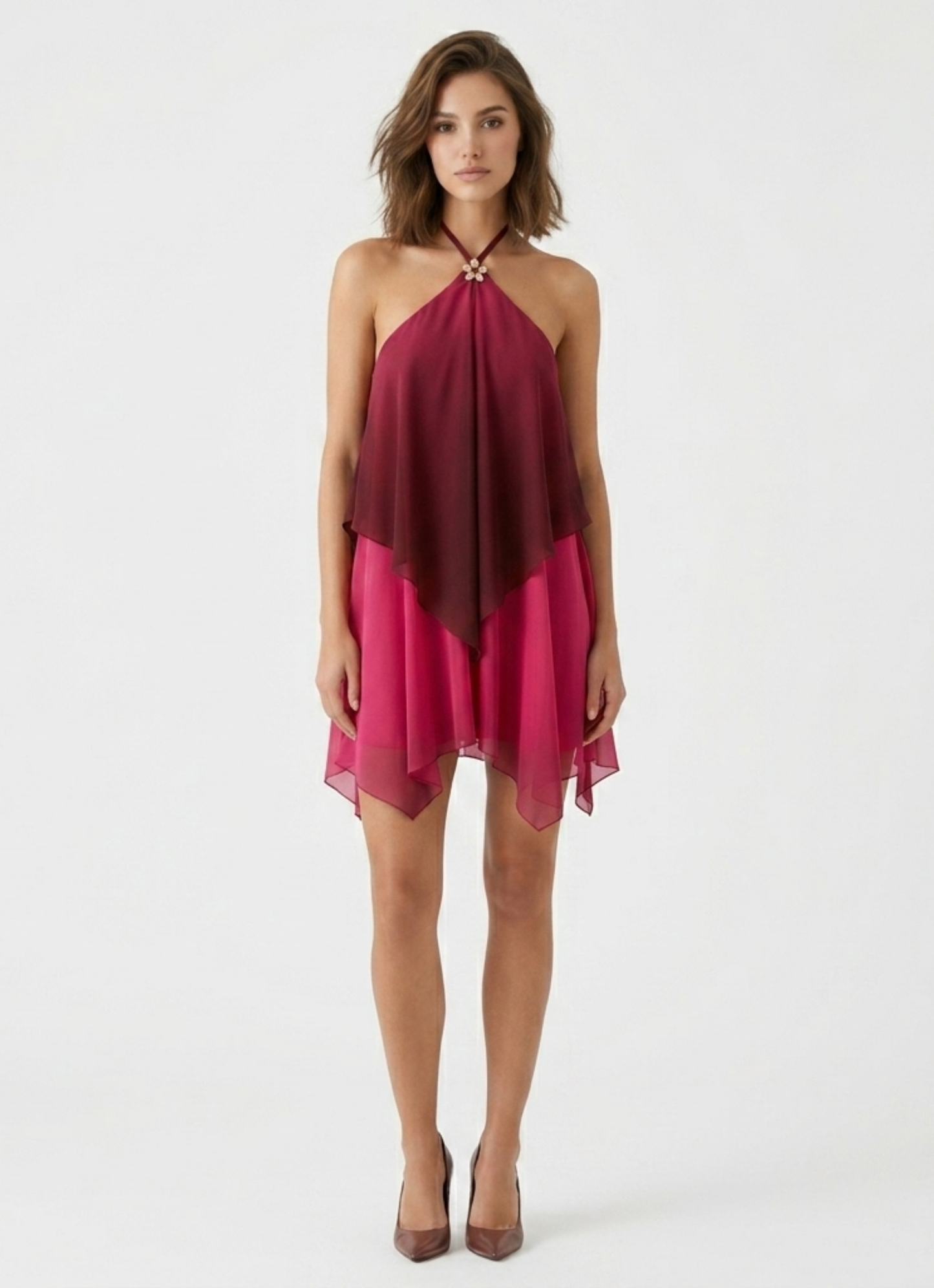 Robe d'Été Femme – Coupe Fluide, Coloris Vifs & Effet Ventre Plat