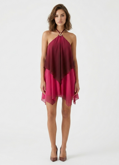 Robe d'Été Femme – Coupe Fluide, Coloris Vifs & Effet Ventre Plat