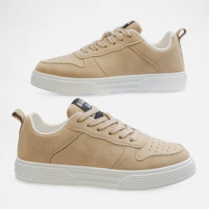 Baskets homme - coloris marron clair