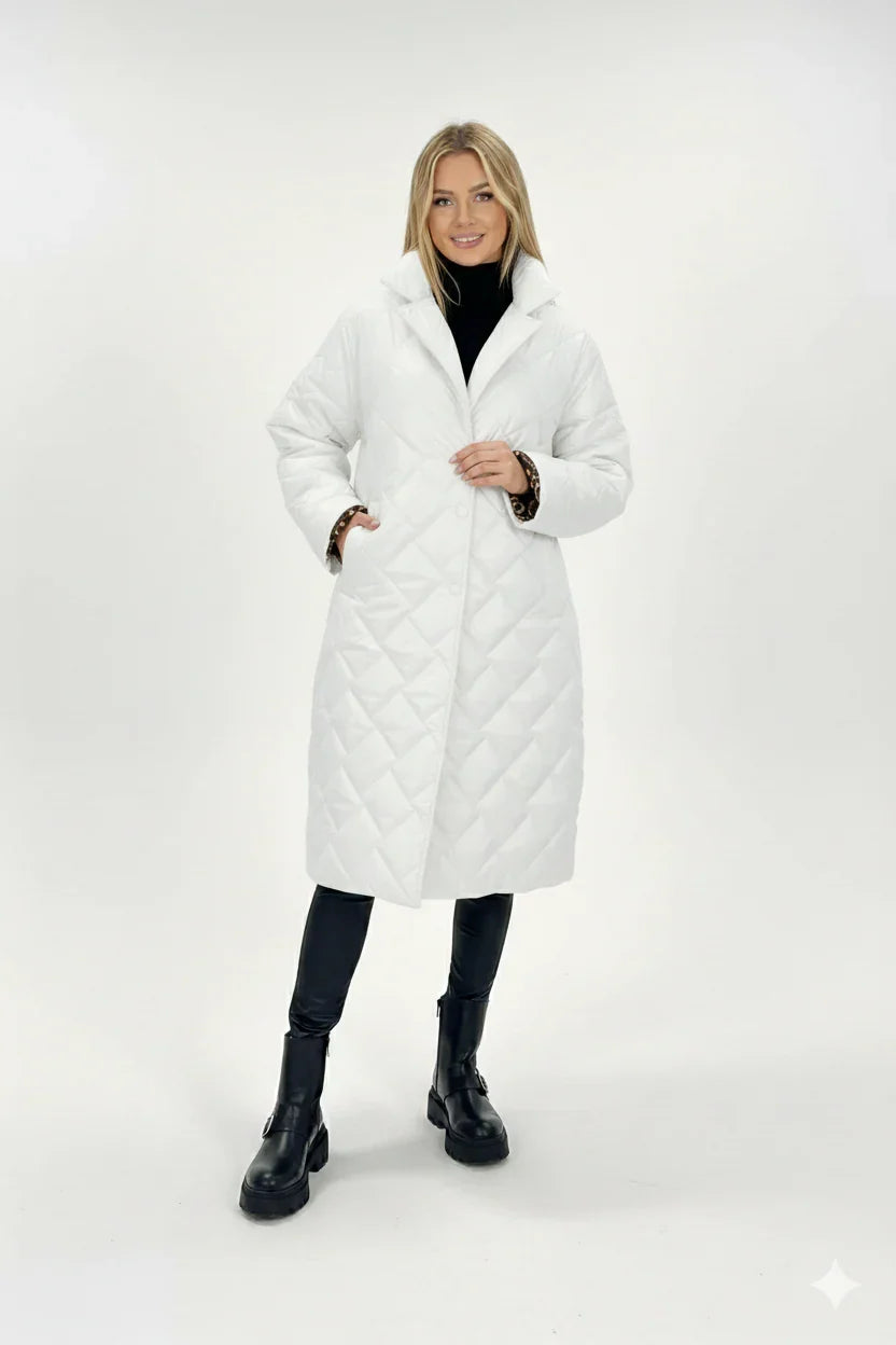 Veste matelassée réversible femme Blanc