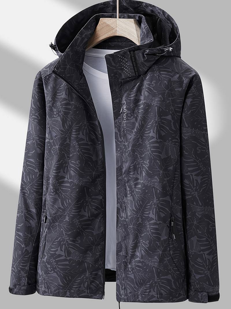veste imperméable femme à capuche, coloris noir