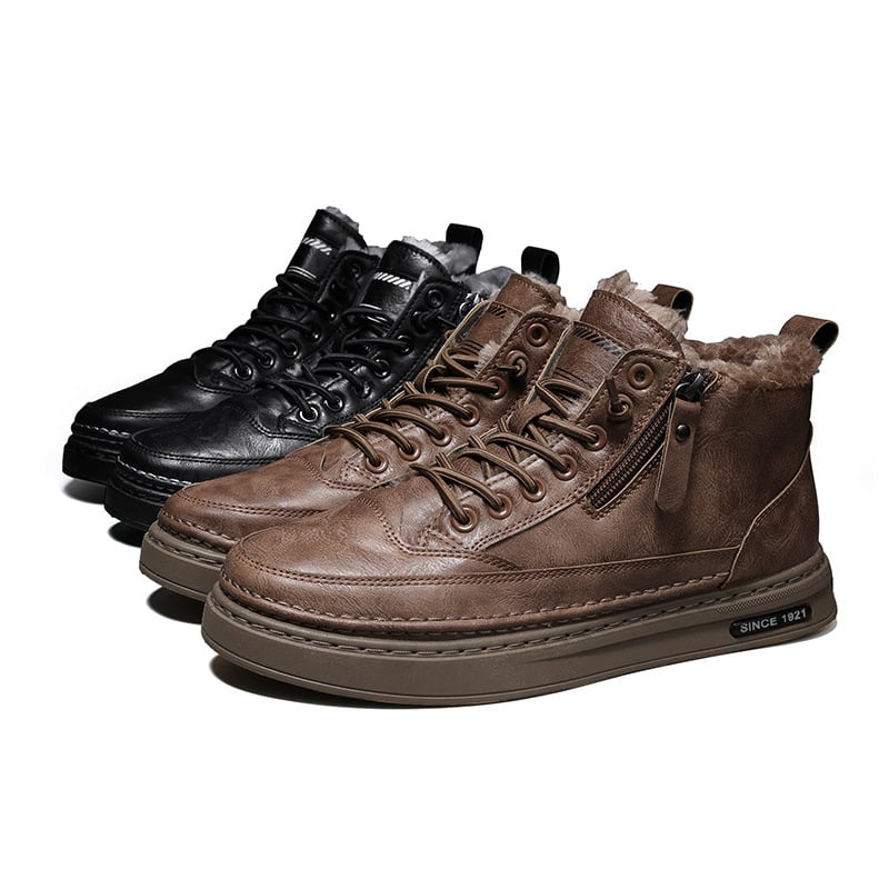 bottines homme, vue de détail