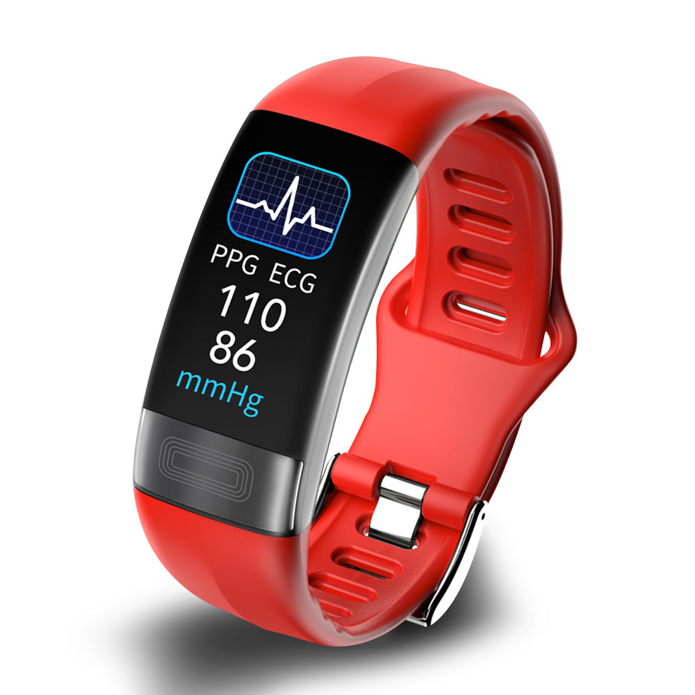 Montre connectée santé et sport Rouge