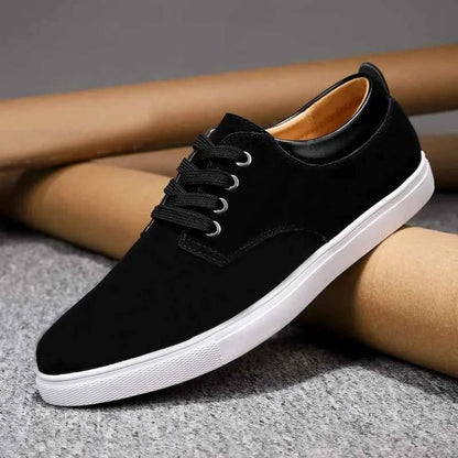 chaussures à lacets homme, coloris noir, vue de côté