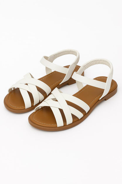 Sandales Orthopédiques femme à brides croisées – confort & maintien