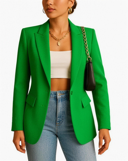 Blazer Femme Cintré – Tenue Bureau Chic & Invitée de Mariage | Élégance Moderne & Silhouette Structurée